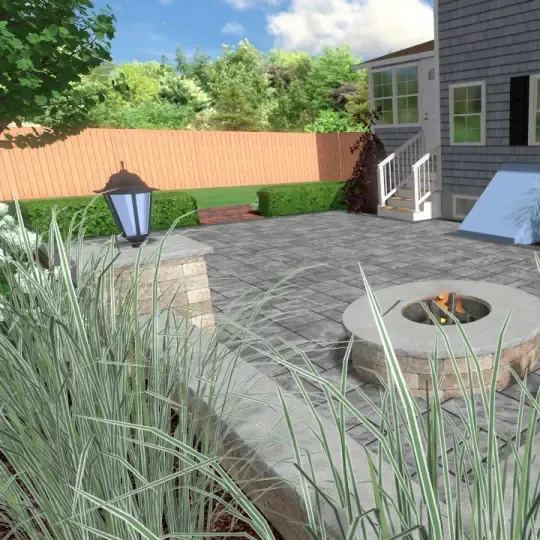 work photo from jmmentolandscapedesign.com