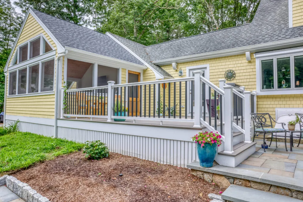 exterior of large family home
