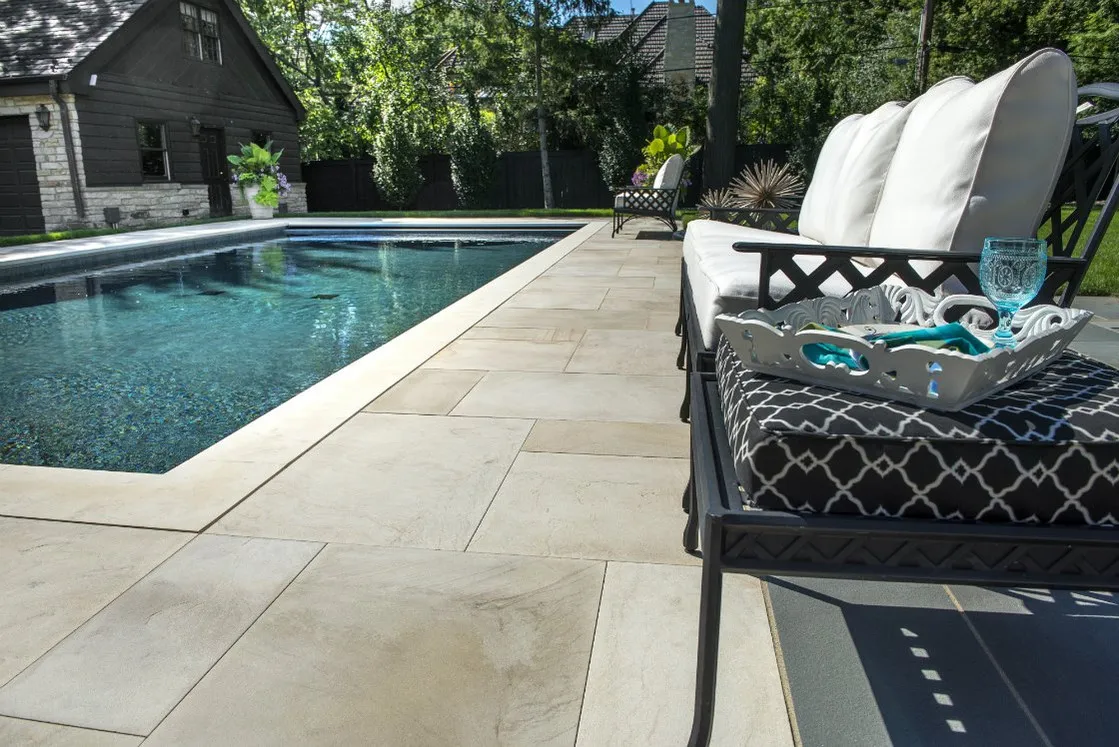 Poolside Landscape