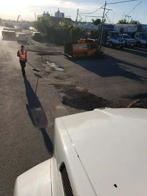 pothole repairs