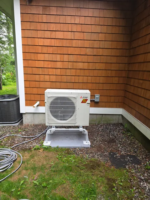 Above & Below HVAC work photo