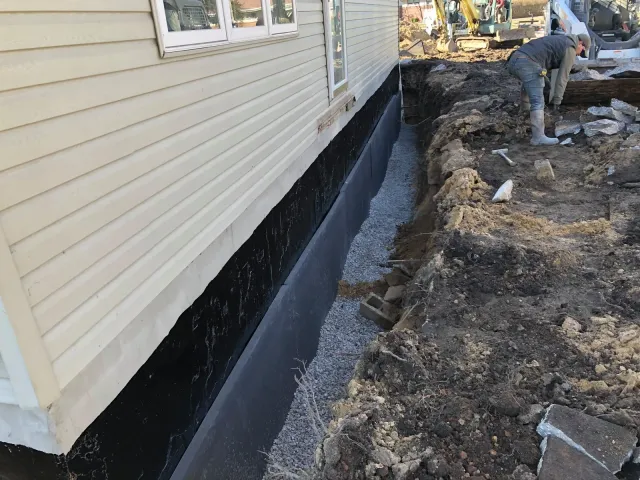 work photo from dynamitewaterproofingandmasonry.com