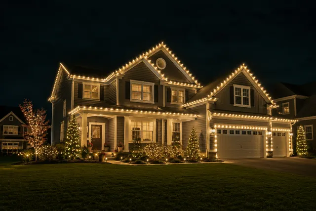 Permanent Outdoor Lighting Installation