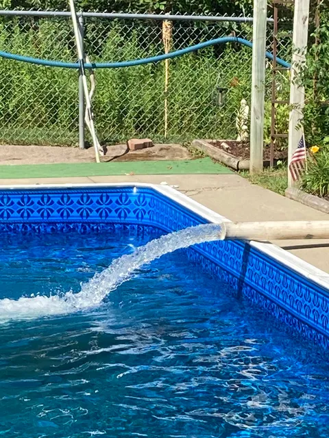 Theriault Pool Water work photo