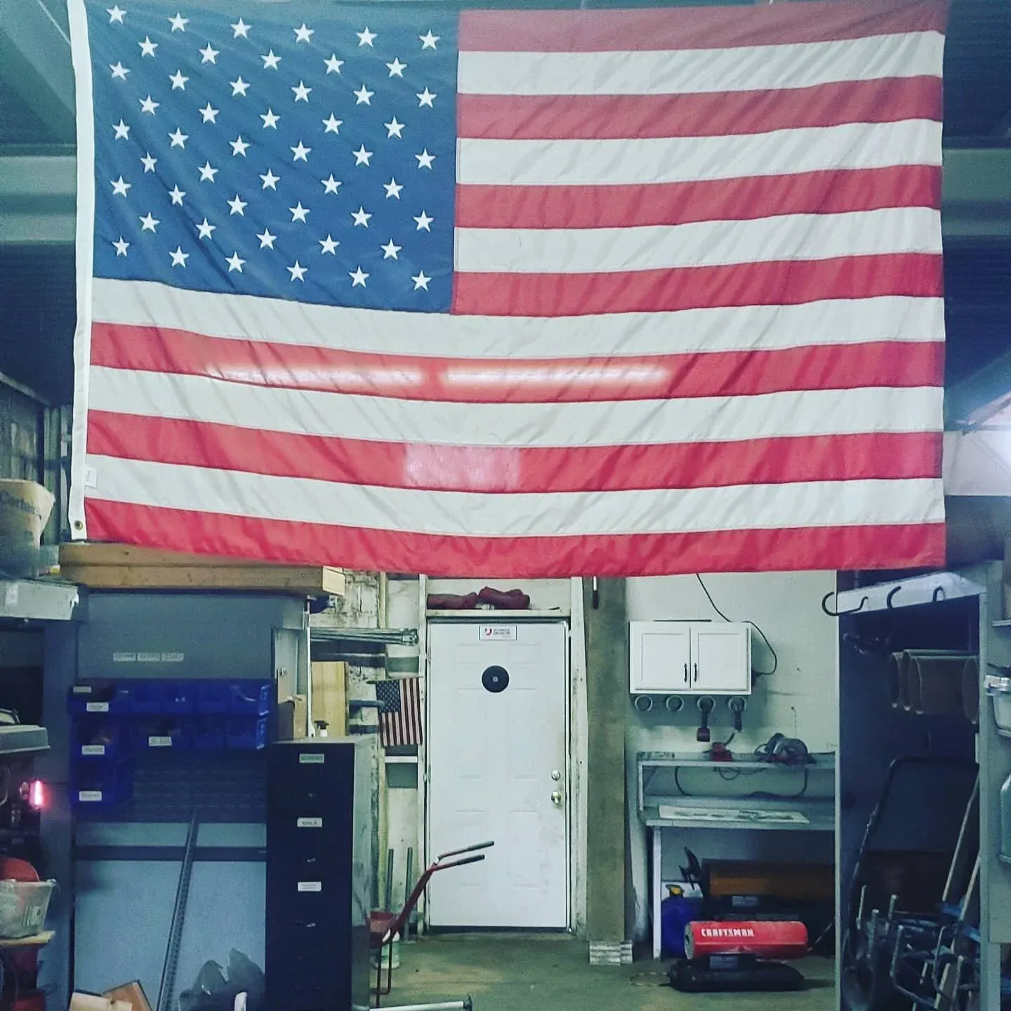 Every morning, every member of the Dragonfly team walks under this flag. The stars and stripes remind us of the tremendous privilege we have been given to us by the sacrifice of past generations - that we "get" to work.
The uncertainty of t