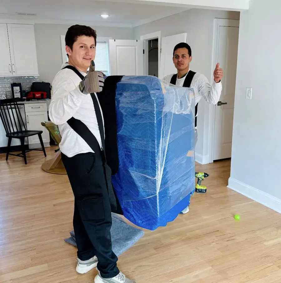 image of direct conversation between client and agent (for a property management company)