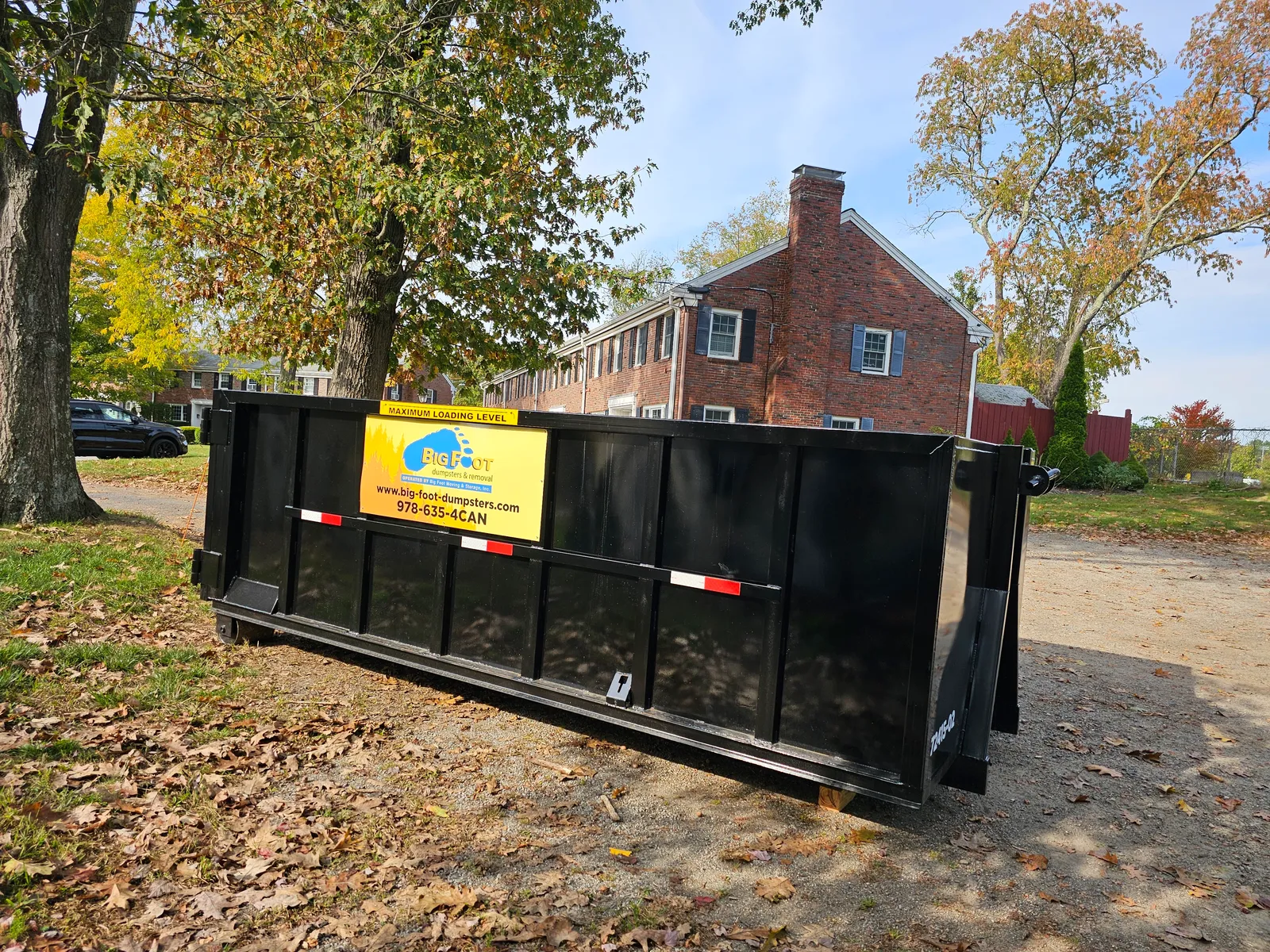 work photo from big-foot-dumpsters.com