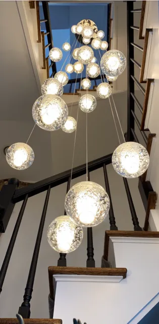 Statement chandelier lighting
