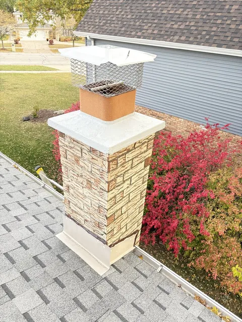 Spectra Chimney Sweep work photo