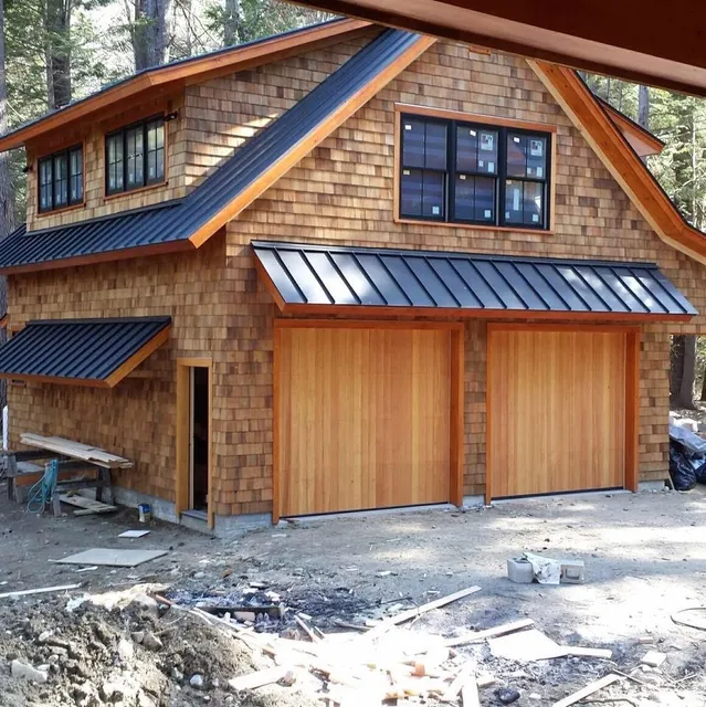 Custom Cedar Garage Doors