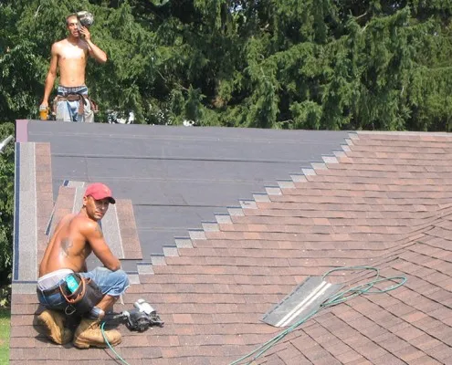 work photo from ljroofing.com