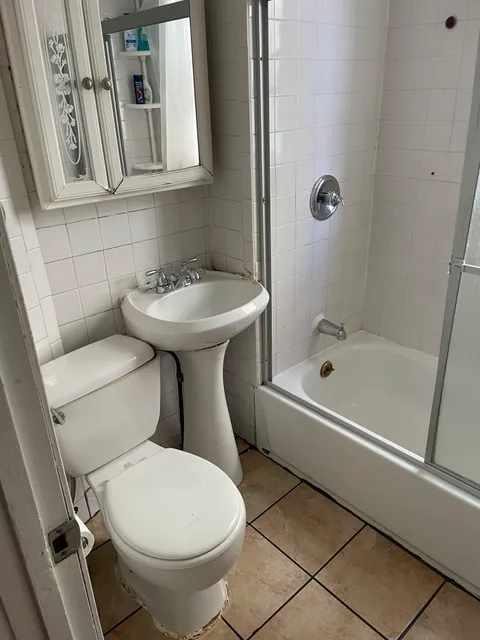 Full bathroom restore after cleaning