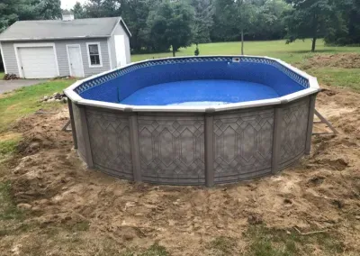 Above Ground Oval Trevi Pool