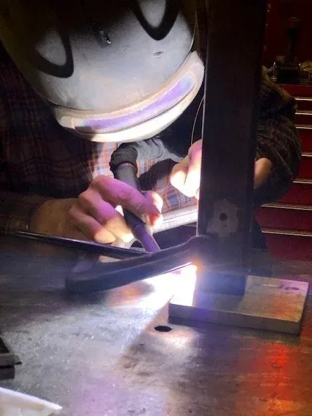 work photo from themetalmen.net