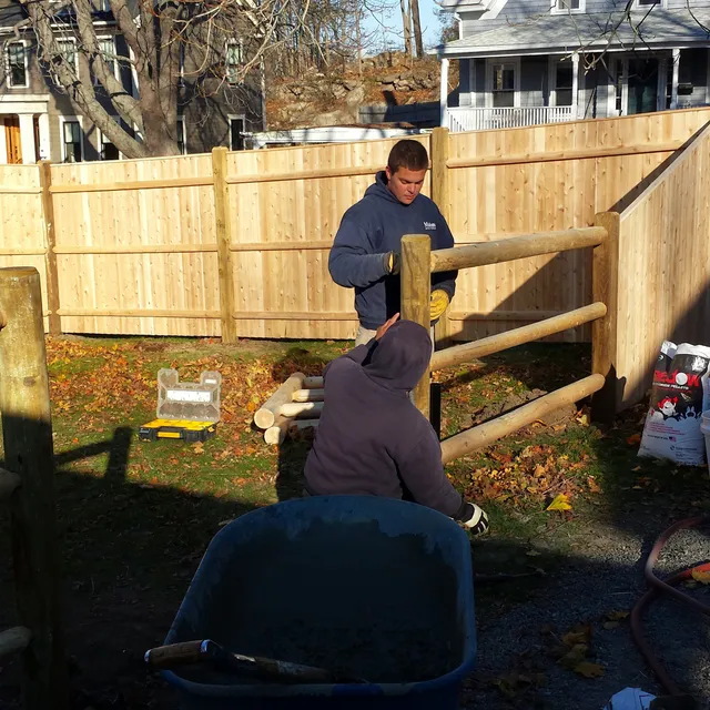 Malone Fence Company work photo