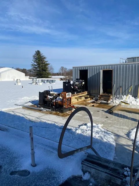 commercial genset snow, Andrus Power Solutions