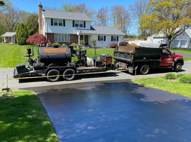 work photo from gingercatsealcoating.com
