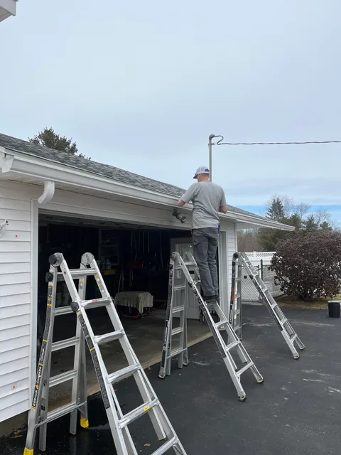 Southern Maine Seamless Gutters work photo