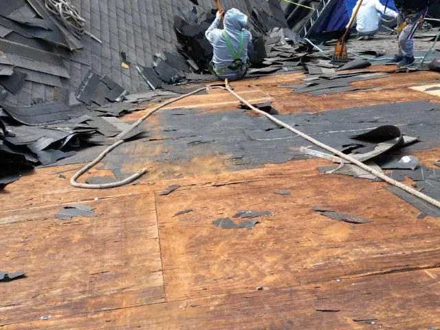 CertainTeed Landmark Pro Weathered Wood roof installation in Exeter NH