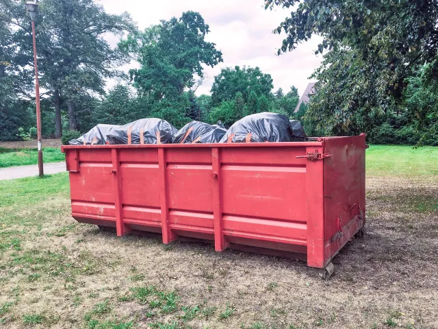 Dumpster rental service