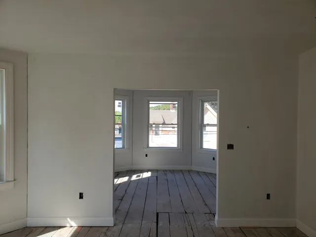 Wall plastering work by Boston Strong Plastering on the North Shore