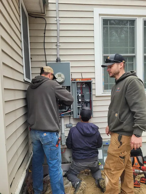 work photo from chrisbonneyelectric.com
