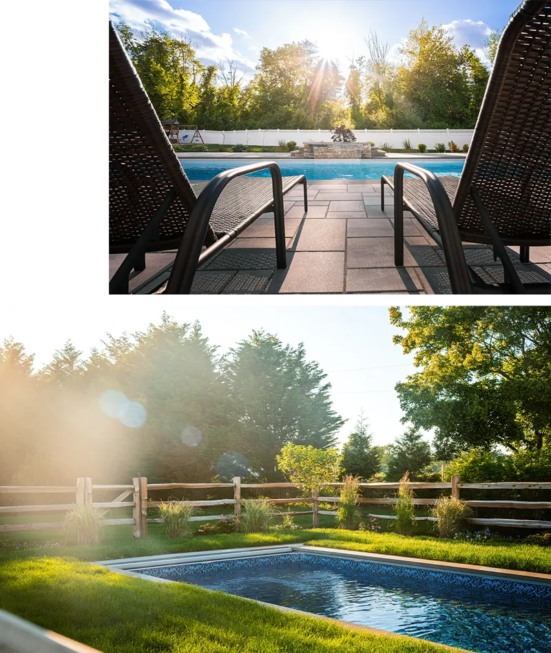 Landscape - Pool - Walkway
