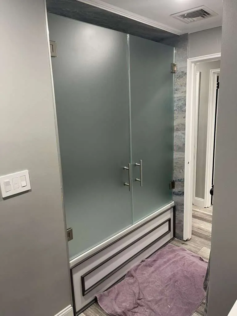 work photo from idealshowerdoors.com