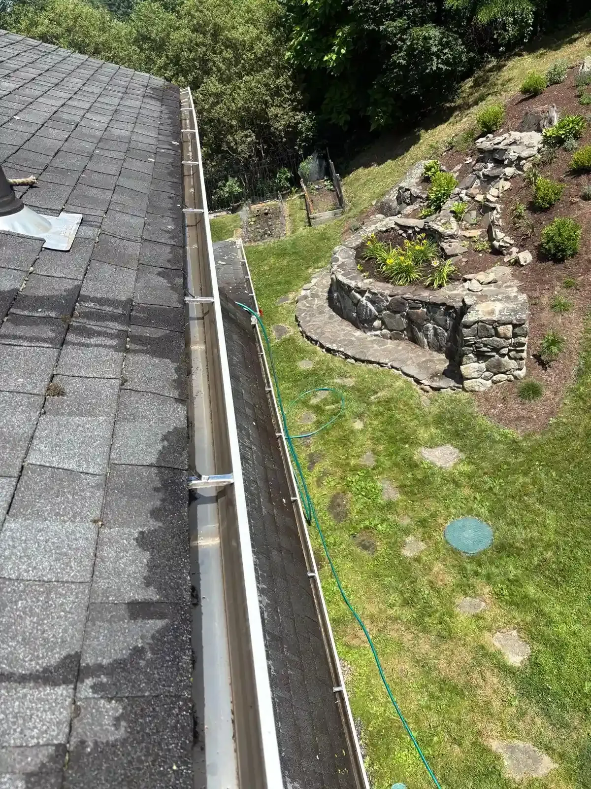 After: new gutter installation in Massachusetts