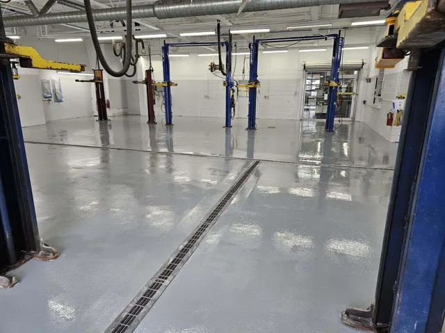 A & G Seamless Floors work photo