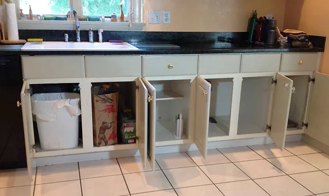 Before Lower Cabinets