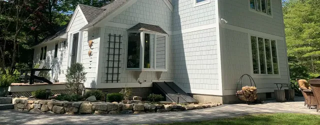 home with new siding from absolute construction