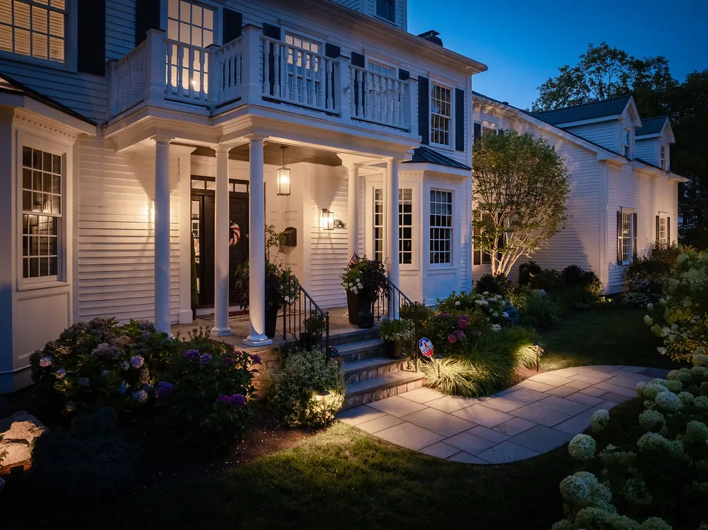 Custom Landscape & Outdoor Lighting Design in Norwell, MA