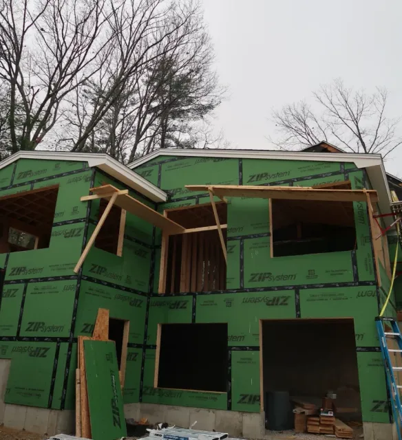 Addition frame in Dover, New Hampshire