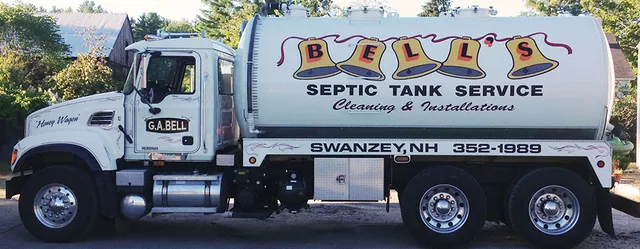 G. A. Bell's Septic Tank Service work photo