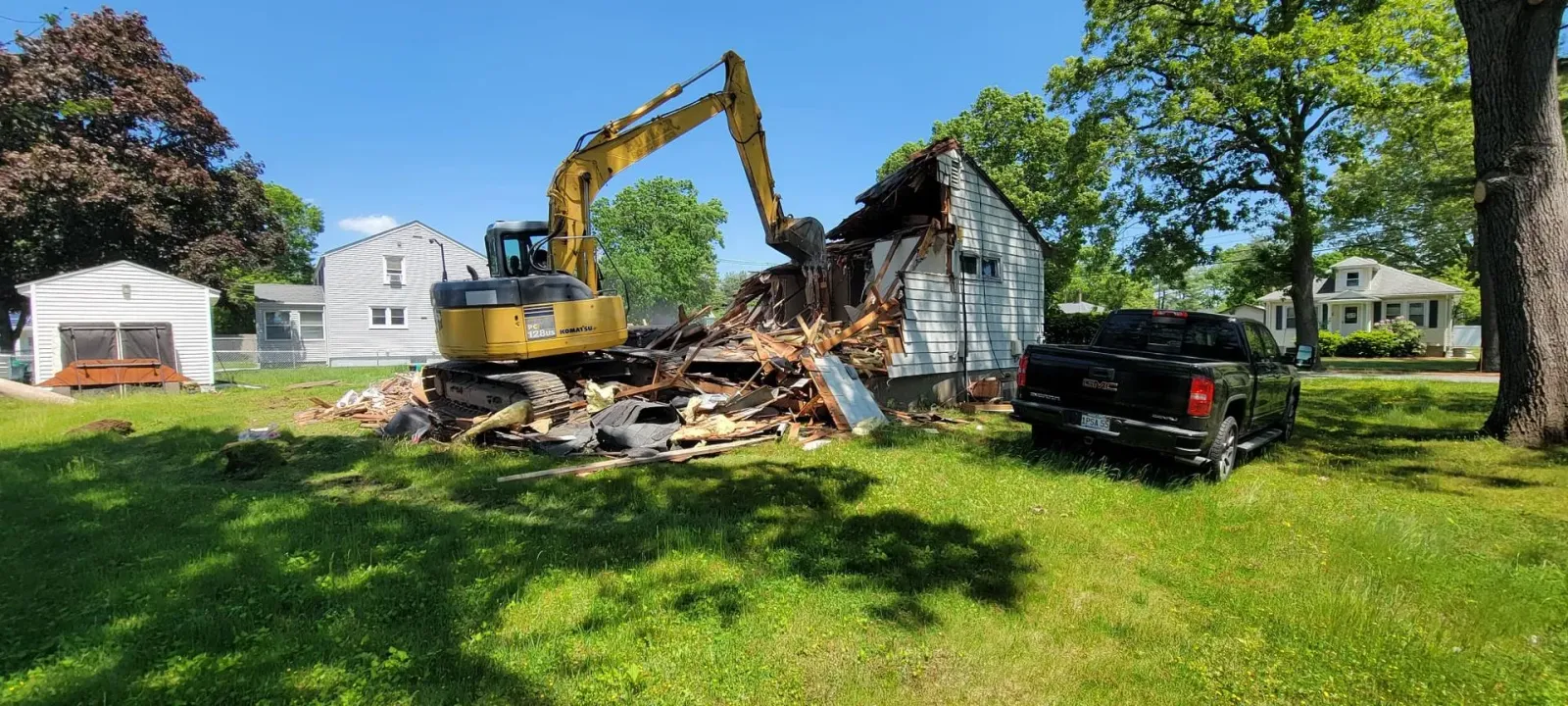 Demolition in Framingham, MA