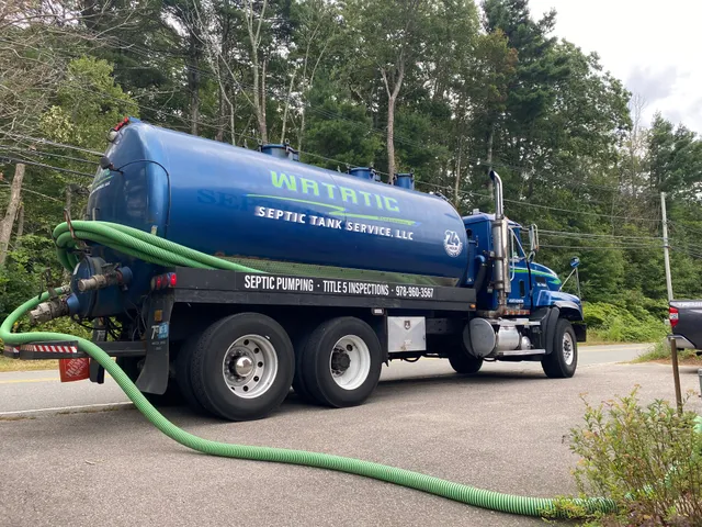 Watatic Septic Tank Service work photo