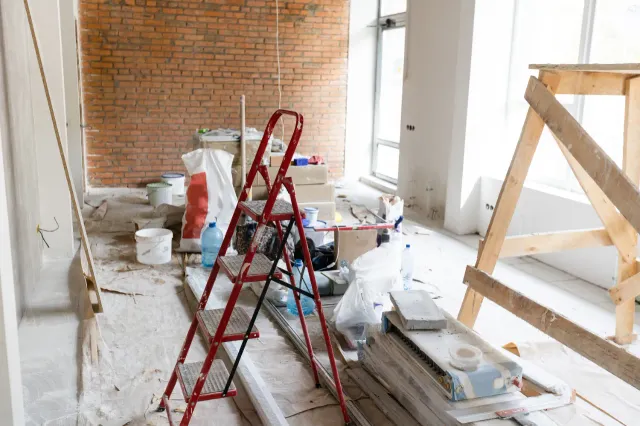 Interior renovation in Rhode Island