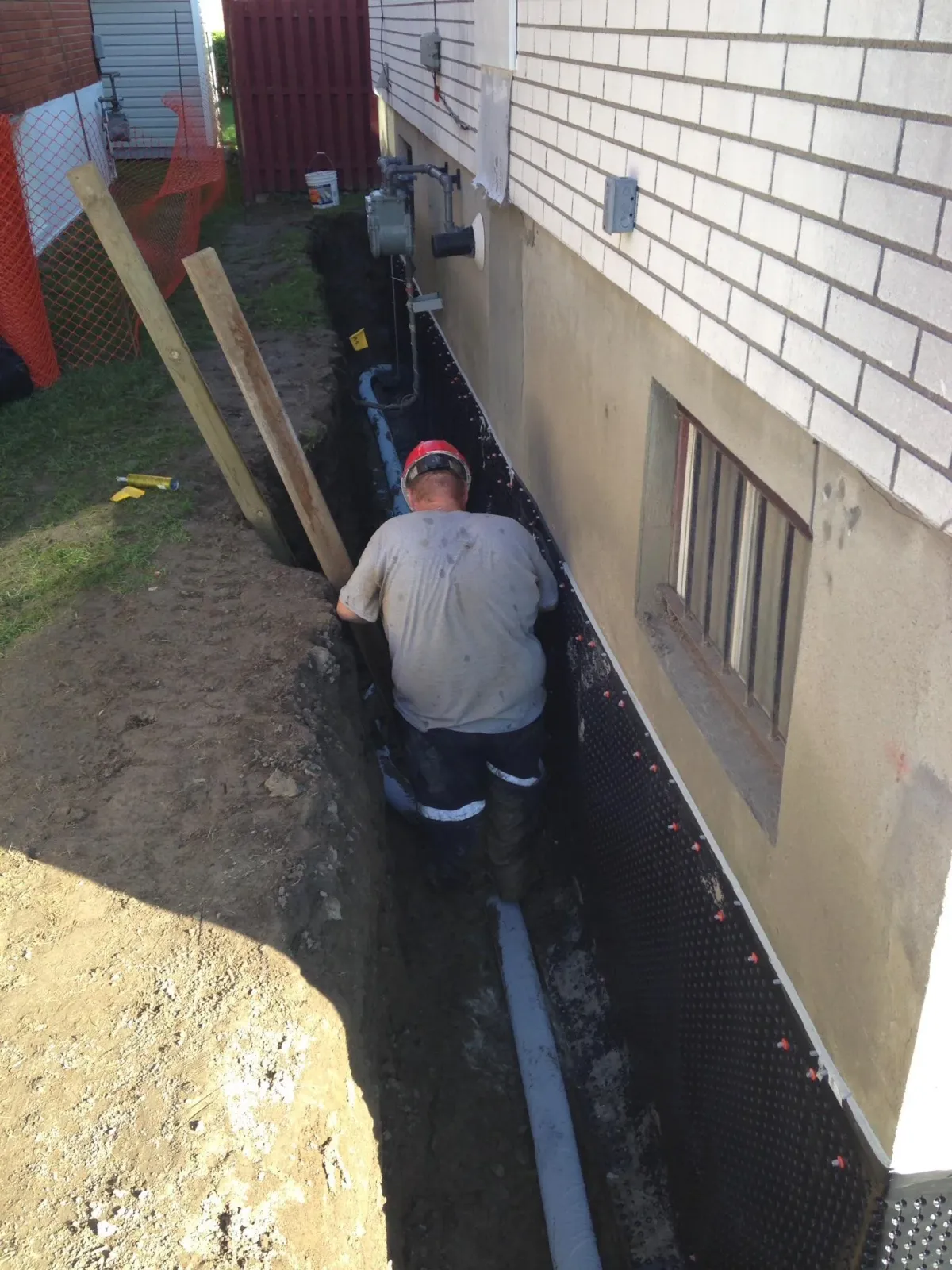 work photo from dynamitewaterproofingandmasonry.com