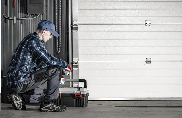 Garage door repair Connecticut - Benz Services LLC technician