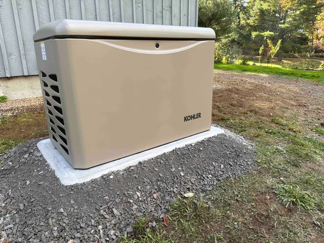 Mid Maine Generator work photo