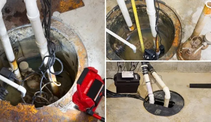 Different services of sump pump