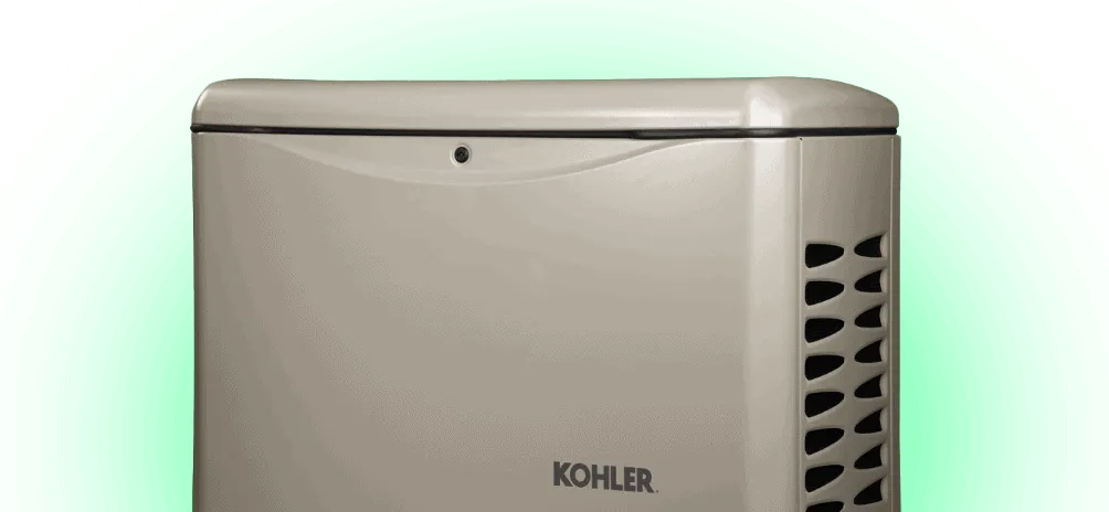 Kohler Generator system for back-up electricity when your power goes out.