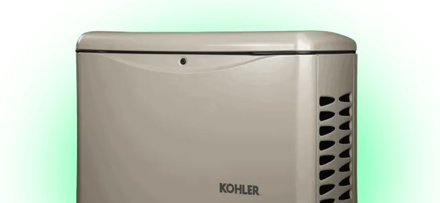 Kohler Generator system for back-up electricity when your power goes out.