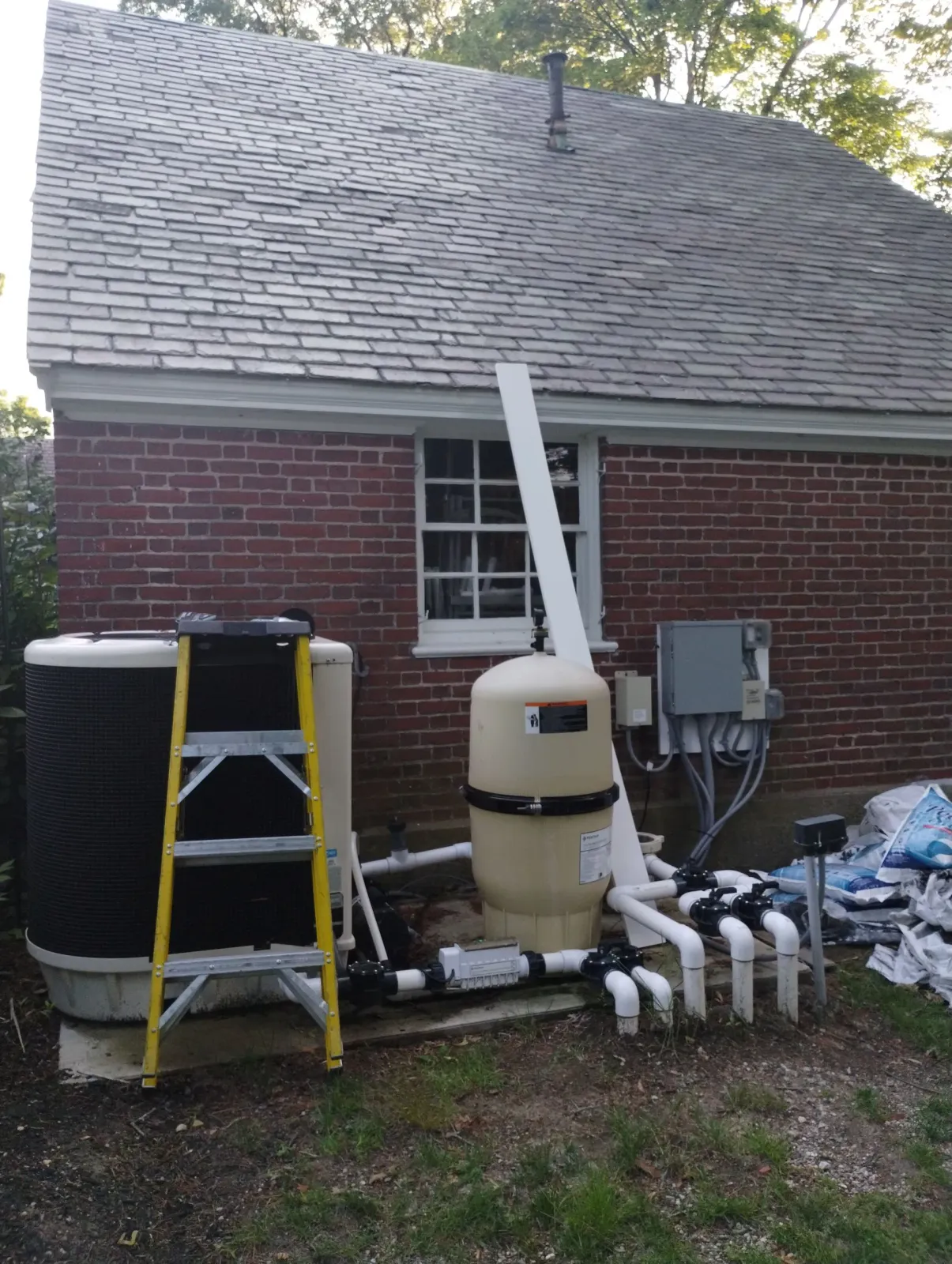 The Clean Sweep completed project — Before