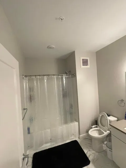 Bathroom after a D&L reset