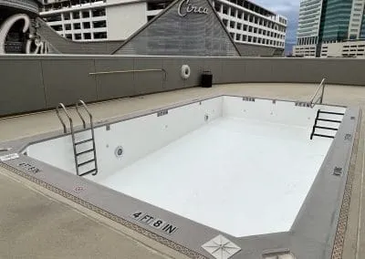 California Hotel & Casino Commercial Pool Liner Replacement