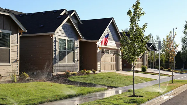 Aqua Matic Lawn Sprinkler work photo