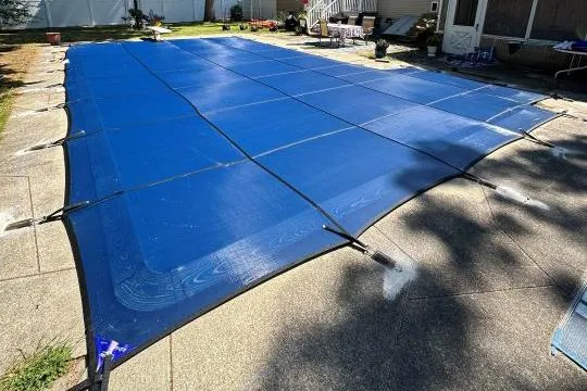 Pool Safety Cover Installation