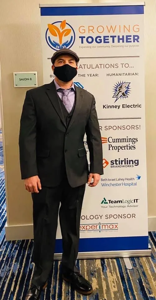Kinney Electric recognized at the 2020 Humanitarian Award ceremony